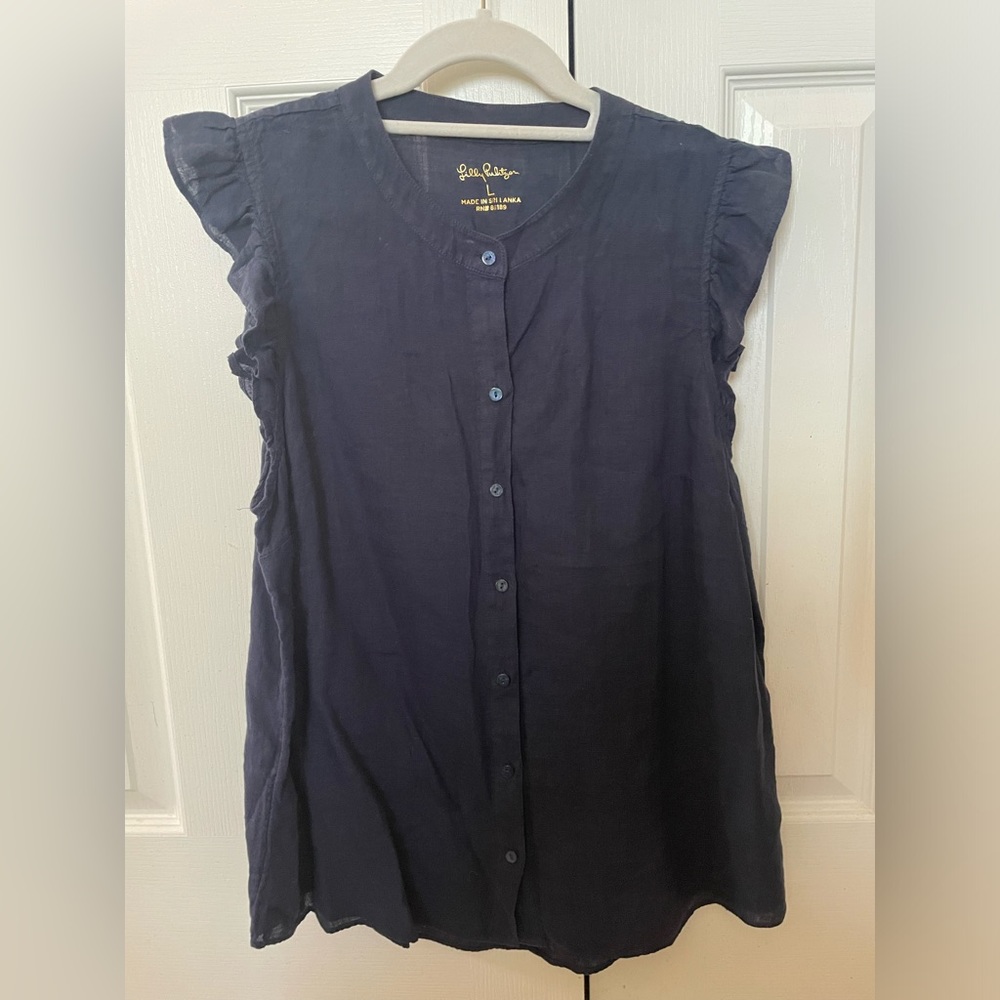 Lilly Pulitzer Linen Tank